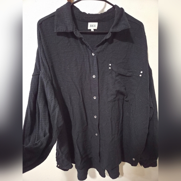 BKE Tops - BKE Casual Black Button Down Shirt